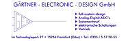 Gärtner Electronic Design GmbH