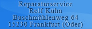 Rolf Kühn - Reparaturservice